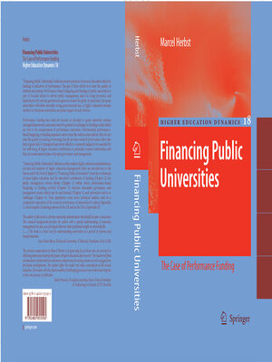cover image of Financing Public Universities